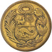 Moneta, Perù, Sol, 1943, BB, Ottone, KM:222
