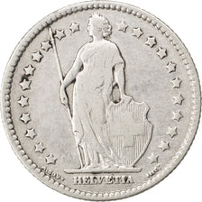Svizzera, Franc, 1904, MB, Argento, KM:24