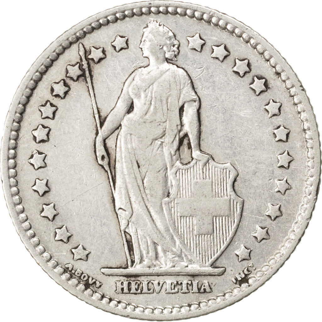 Suisse, 1 Franc, 1904 B, KM 24