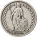 SWITZERLAND, Franc, 1906, KM #24, EF(40-45), Silver, 23.2, 4.93