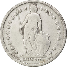 Svizzera, Franc, 1908, MB, Argento, KM:24