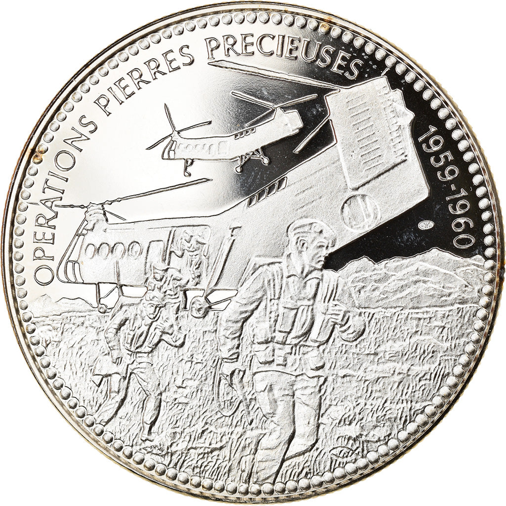 France, Medal, Guerre d'Algérie, Opérations Pierres Précieuses, WAR