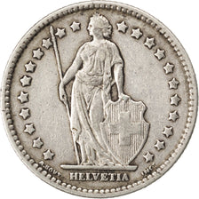 Svizzera, Franc, 1913, BB, Argento, KM:24