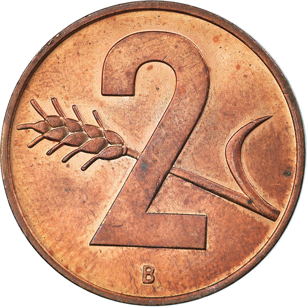Monnaie, Suisse, 2 Rappen, 1968, Bern, TTB, Bronze, KM:47