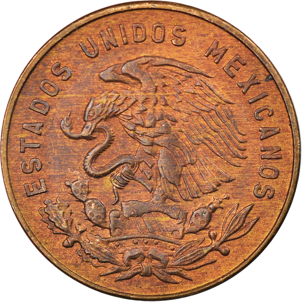 Moneta, Messico, 5 Centavos, 1959, Mexico City, BB, Ottone, KM:426