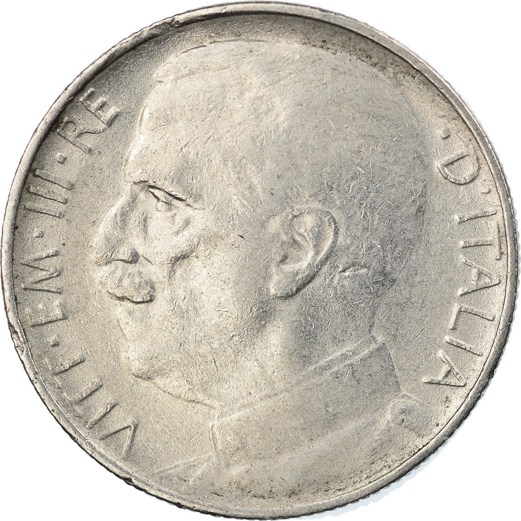 Moeda, Itália, Vittorio Emanuele III, 50 Centesimi, 1925, Rome, EF(40-45)