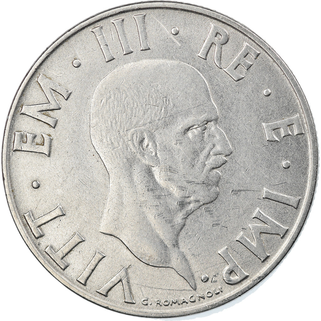 Moneta, Italia, Vittorio Emanuele III, Lira, 1939, Rome, BB, Nichel, KM:62