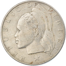 Coin, Liberia, 50 Cents, 1968, EF(40-45), Copper-nickel, KM:17a.2