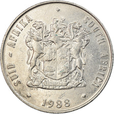 Coin, South Africa, Rand, 1988, EF(40-45), Nickel, KM:88a
