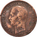 Coin, Greece, George I, 5 Lepta, 1882, VF(20-25), Copper, KM:54
