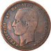 Coin, Greece, George I, 10 Lepta, 1879, VF(20-25), Copper, KM:55