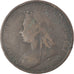 Moneta, Gran Bretagna, Victoria, 1/2 Penny, 1900, B+, Bronzo, KM:789