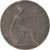 Moneta, Wielka Brytania, Victoria, 1/2 Penny, 1900, F(12-15), Bronze, KM:789