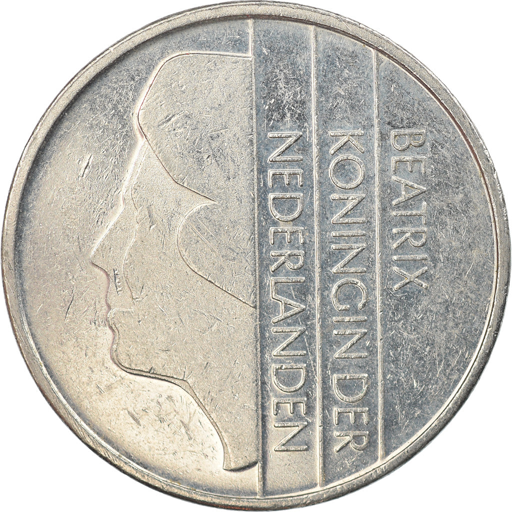 Munten, Nederland, Juliana, Gulden, 1995, ZF, Nickel, KM:184a