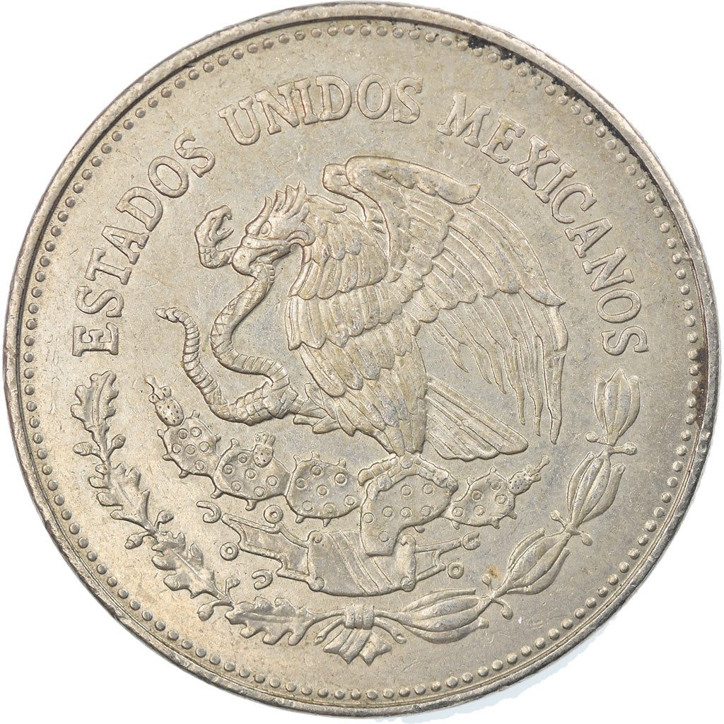 Moneda, México, 200 Pesos, 1986, Mexico City, MBC, Cobre - níquel, KM:525