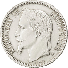 Munten, Frankrijk, Napoleon III, Napoléon III, Franc, 1866, Strasbourg, PR