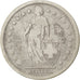 Moneta, Svizzera, 2 Francs, 1874, MB, Argento, KM:21