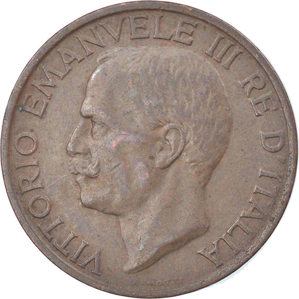 Coin, Italy, Vittorio Emanuele III, 10 Centesimi, 1936, Rome, EF(40-45), Bronze