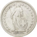 SWITZERLAND, 2 Francs, 1886, KM #21, VF(20-25), Silver, 27.4, 9.72
