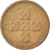 Coin, Portugal, 10 Centavos, 1953, EF(40-45), Bronze, KM:583