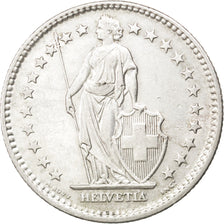 Moneta, Svizzera, 2 Francs, 1914, BB+, Argento, KM:21