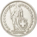 SWITZERLAND, 2 Francs, 1939, KM #21, EF(40-45), Silver, 27.4, 9.91