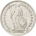 Svizzera, 2 Francs, 1940, BB, Argento, KM:21