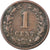 Moneta, Holandia, William III, Cent, 1884, VF(30-35), Bronze, KM:107.1