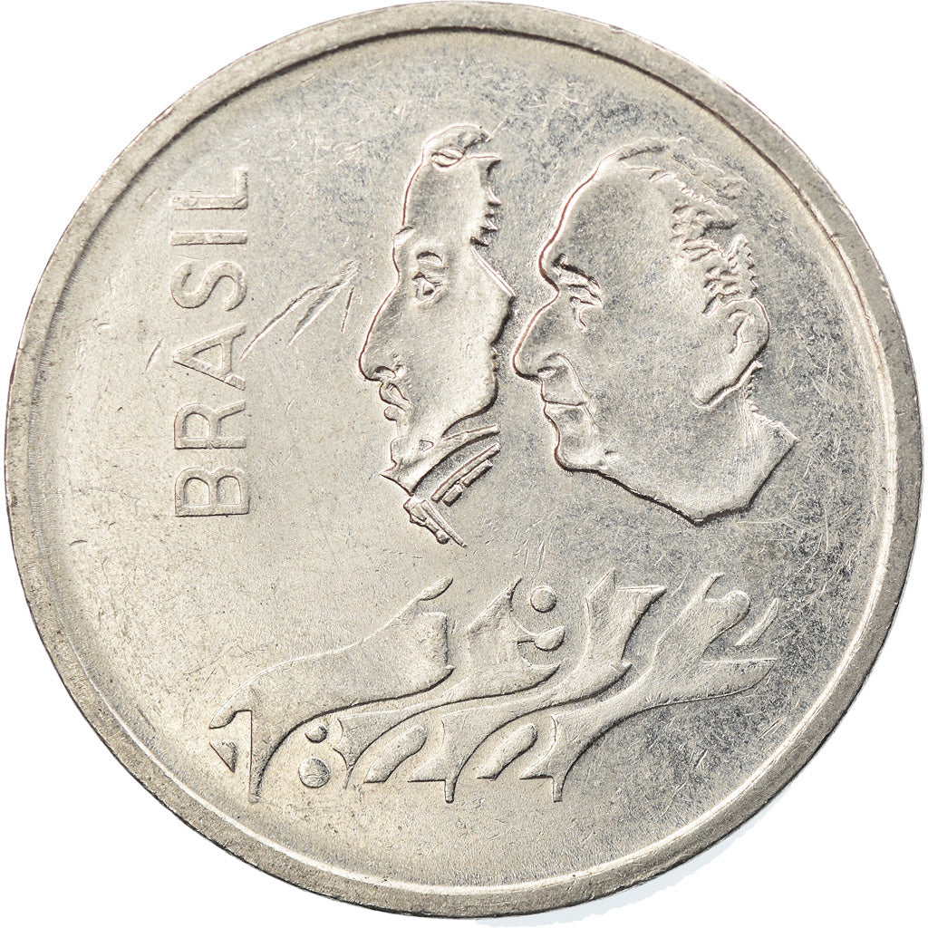 Moneta, Brazylia, Cruzeiro, 1972, EF(40-45), Nikiel, KM:582