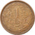 Coin, Netherlands Antilles, Juliana, Cent, 1957, EF(40-45), Bronze, KM:1