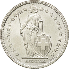 Svizzera, 2 Francs, 1961, SPL, Argento, KM:21