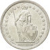 Svizzera, 2 Francs, 1961, SPL, Argento, KM:21