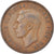 Moneda, Gran Bretaña, George VI, 1/2 Penny, 1949, MBC, Bronce, KM:868