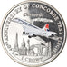 Coin, Isle of Man, Crown, 2009, Pobjoy Mint, Vol d'essai du Concorde, MS(64)