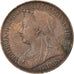 Coin, Great Britain, Victoria, Farthing, 1895, EF(40-45), Bronze, KM:788.1
