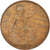 Moneta, Wielka Brytania, George V, Penny, 1915, EF(40-45), Bronze, KM:810