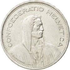 SWITZERLAND, 5 Francs, 1948, Bern, KM #40, AU(50-53), Silver, 31.45, 14.89