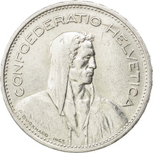 SWITZERLAND, 5 Francs, 1949, Bern, KM #40, EF(40-45), Silver, 31.45, 15.01