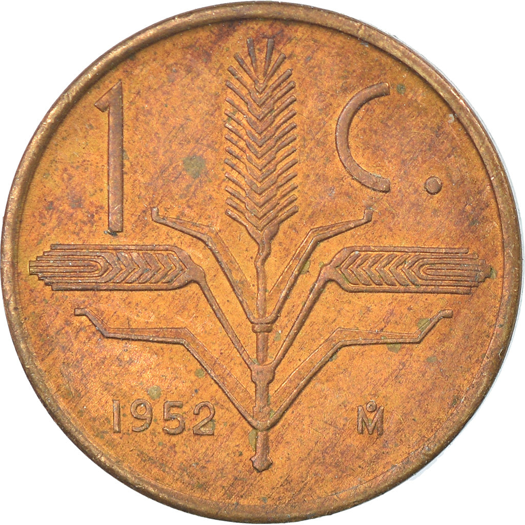 Coin, Mexico, Centavo, 1952, Mexico City, EF(40-45), Brass, KM:417