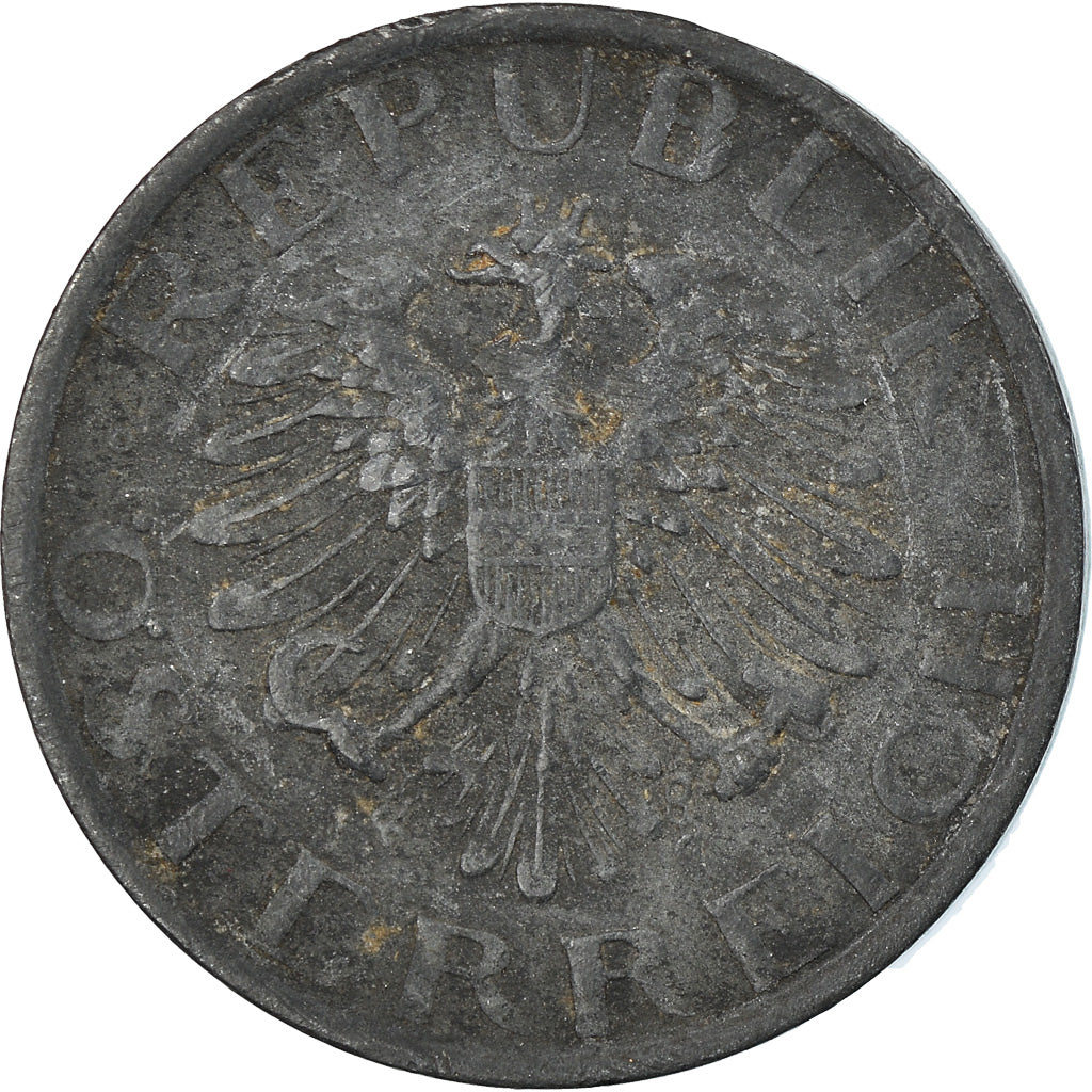 Coin, Austria, 10 Groschen, 1947, VF(30-35), Zinc, KM:2874