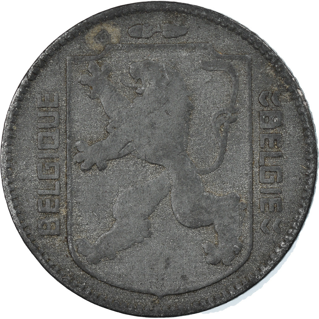 Moneda, Bélgica, Franc, 1942, BC+, Cinc, KM:127