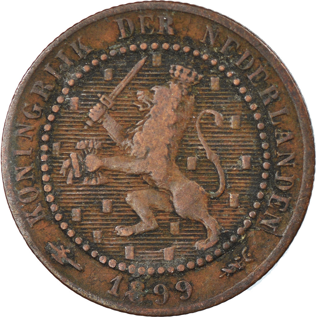 Münze, Niederlande, Cent, 1899, SS, Bronze