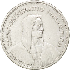 Münze, Schweiz, 5 Francs, 1933, SS, Silber, KM:40
