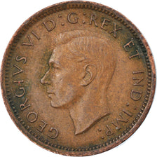 Coin, Canada, George VI, Cent, 1939, Royal Canadian Mint, Ottawa, EF(40-45)