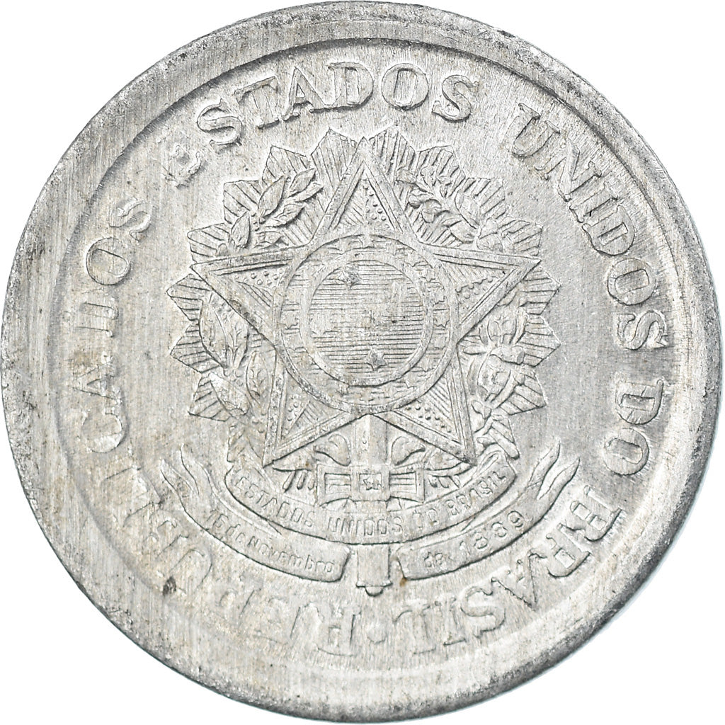 Coin, Brazil, 20 Centavos, 1956, EF(40-45), Aluminum, KM:565