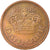 Moneta, Danimarca, Margrethe II, 25 Öre, 1995, BB, Bronzo, KM:868.1