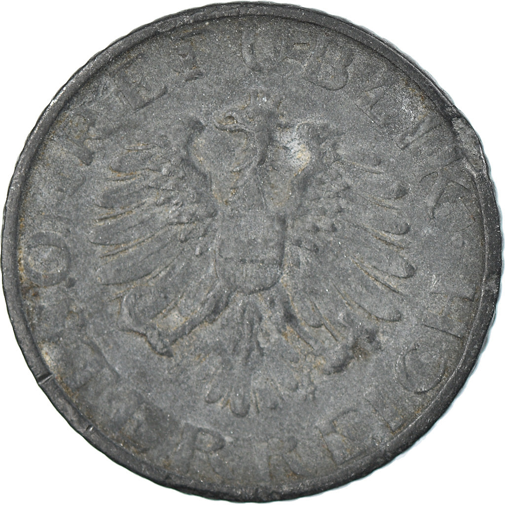 Coin, Austria, 5 Groschen, 1948, VF(30-35), Zinc, KM:2875