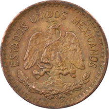 Moneda, México, Centavo, 1949, Mexico City, MBC, Bronce, KM:415