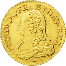 Louis XV, Louis d'or aux lunettes, 1726 N (Montpellier), KM 489.14