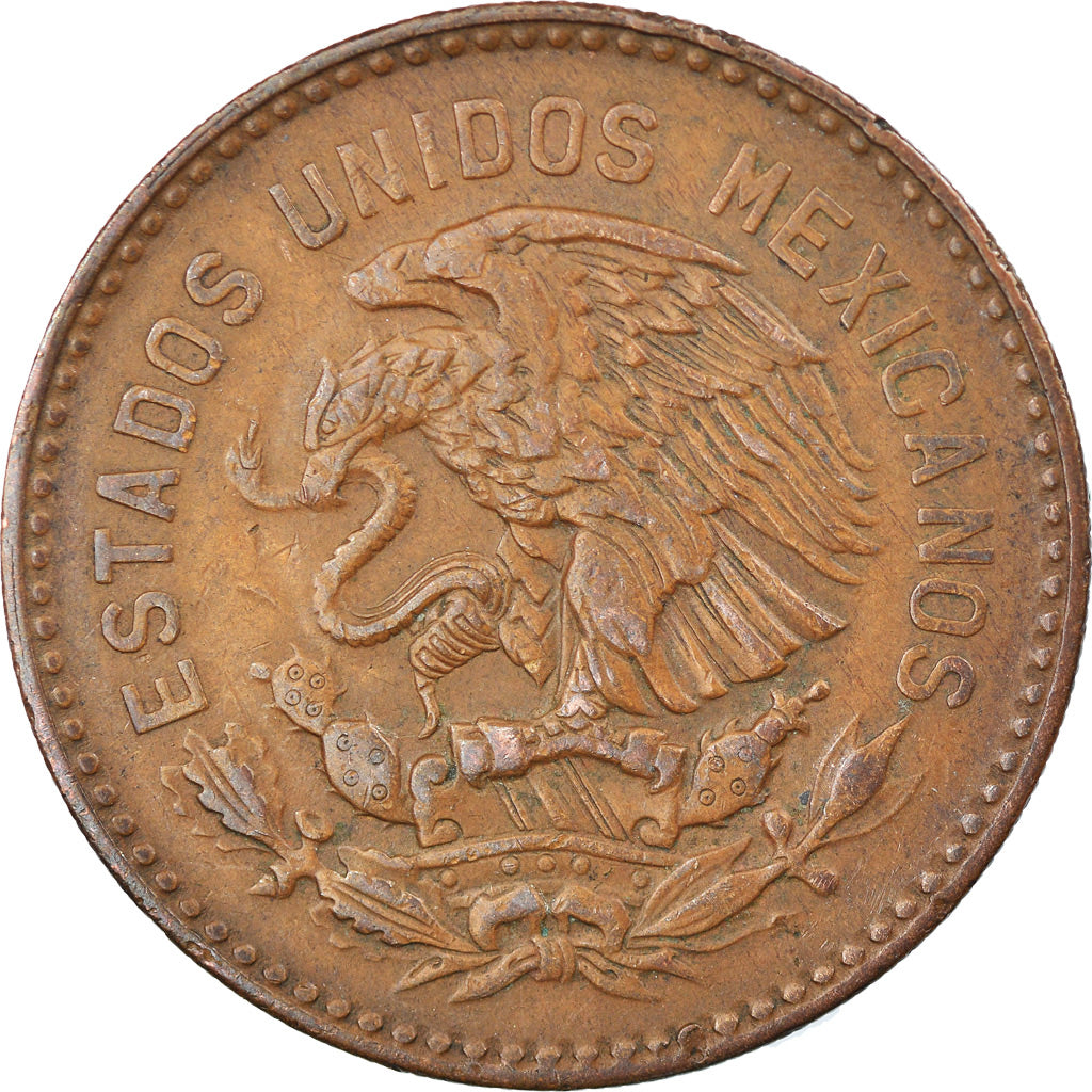 Moeda, México, 50 Centavos, 1956, Mexico City, EF(40-45), Bronze, KM:450